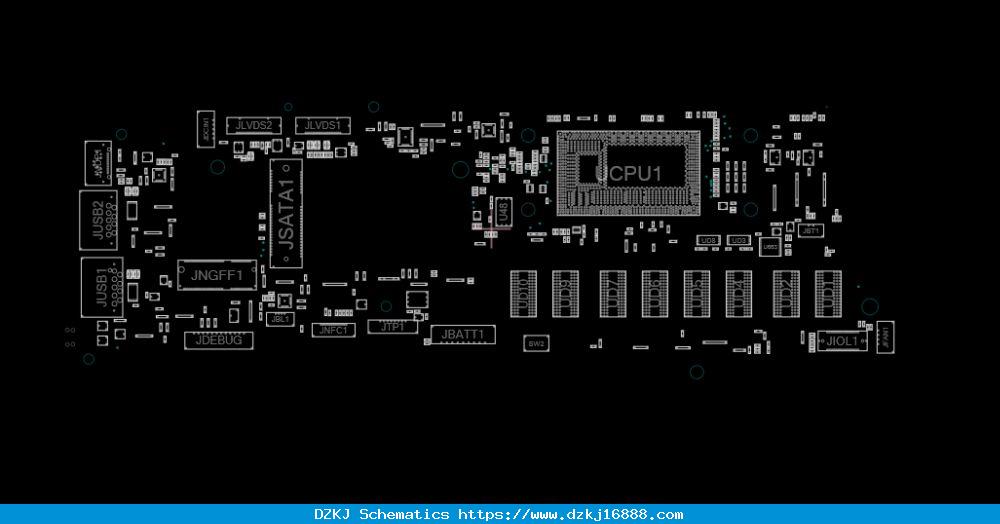 Compal LA-9262P VAZA0 - BoardView (.CAD)