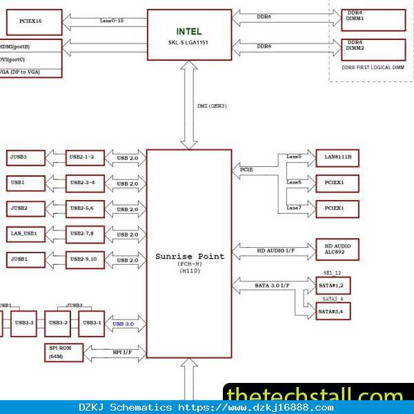 MSI H110M PRO-VH PLUS MS-7A15 Schema…