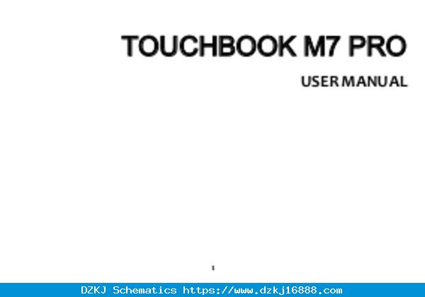 User Manual BLU Touchbook M7 PRO (English