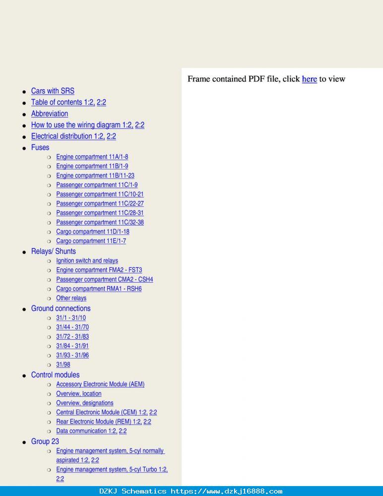 [DIAGRAM] 2007 Volvo S80 Wiri…