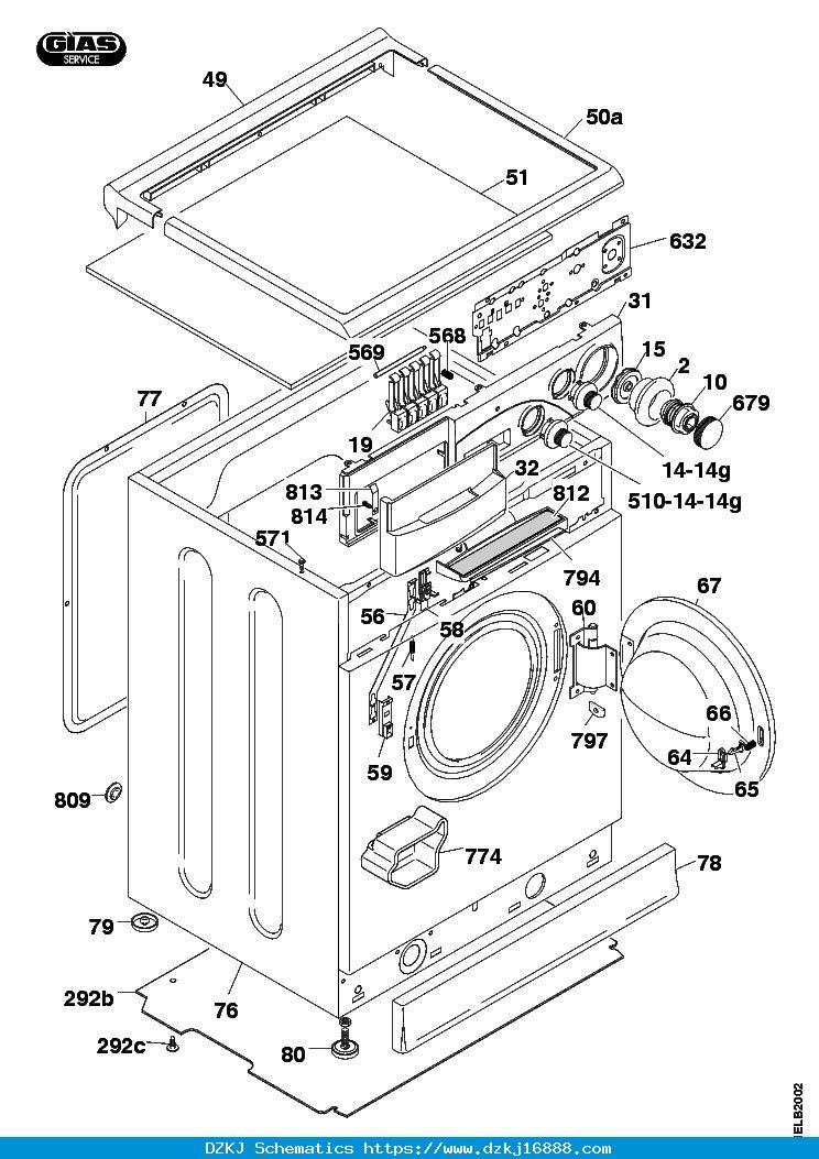 CANDY CI100T BLU Service Man…