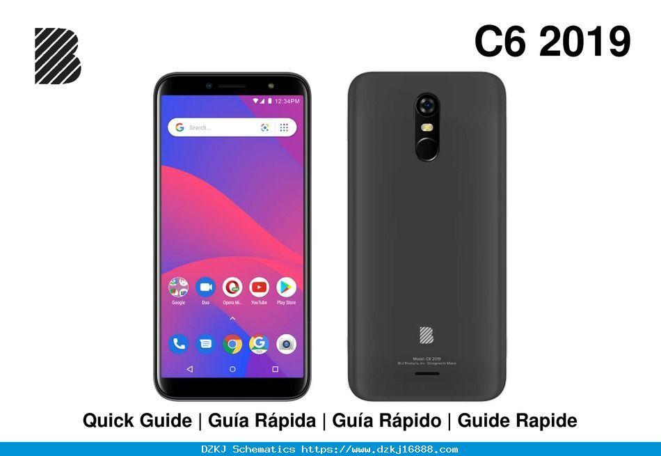 BLU C6 2019 QUICK MANUAL Pdf Download