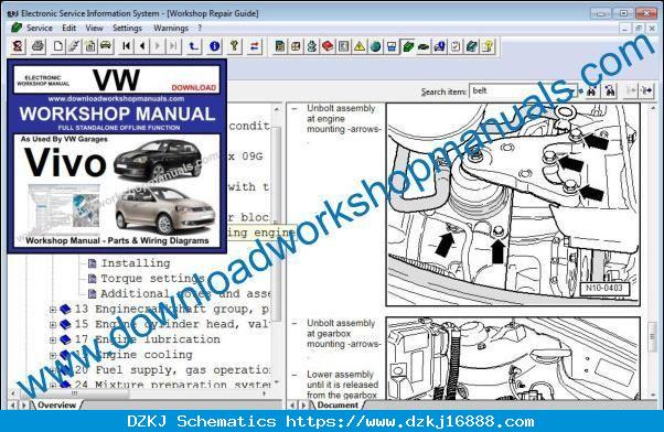 VW Vivo Workshop Repair Manual