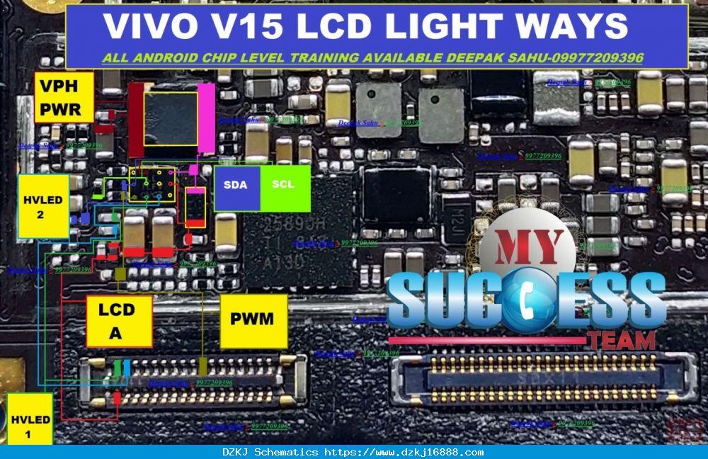 VIVO V15 LCD LIGHT WAYS