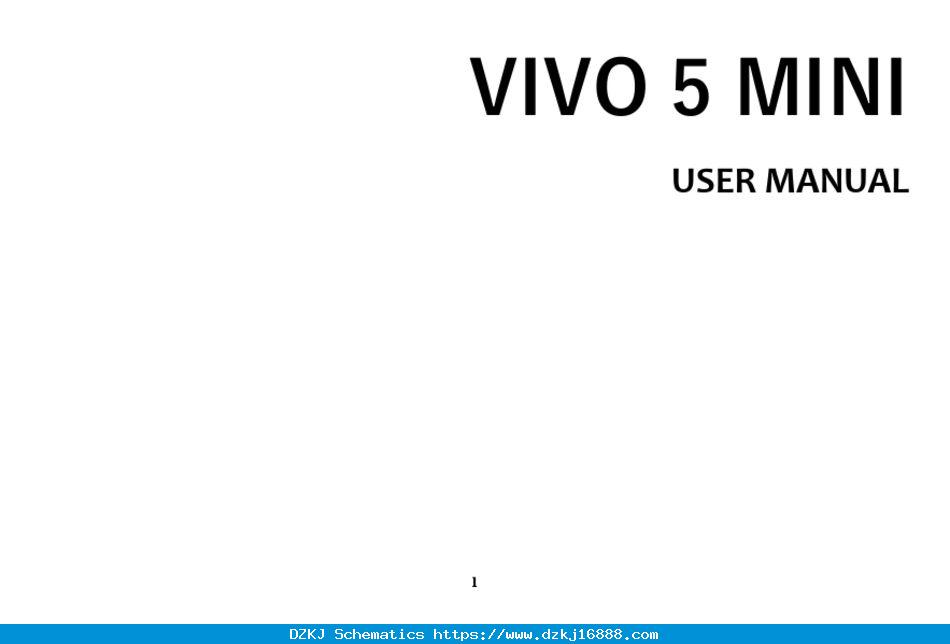 BLU VIVO 5 MINI USER MANUAL Pdf Download