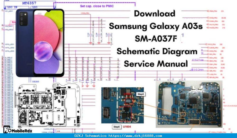 Download Samsung Galaxy A03s SM-A037F Schematic Diagram