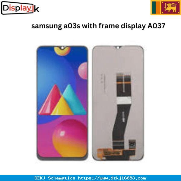 Samsung A03s With Frame Display A037