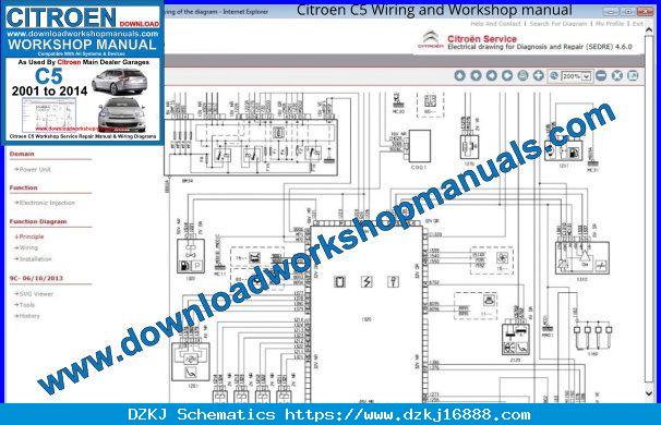 [DIAGRAM] Citroen C5 Owners Workshop Wiring Diagram