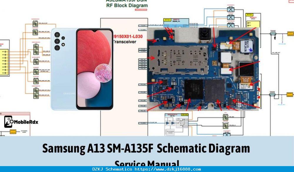 Samsung A13 SM-A135F Schematic Diagram