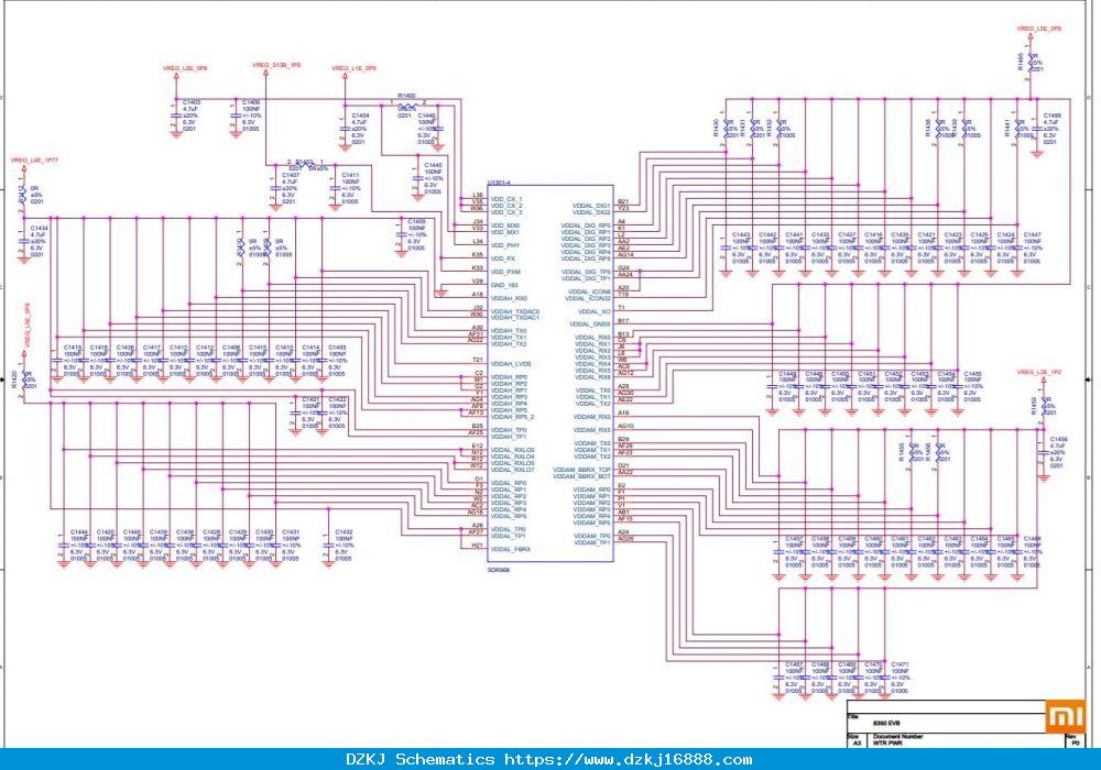 Xiaomi Mi 11 Schematics