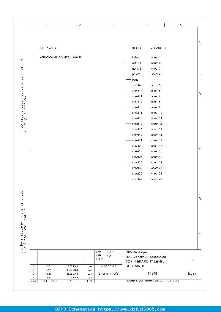 SIEMENS S65 SCH Service M…