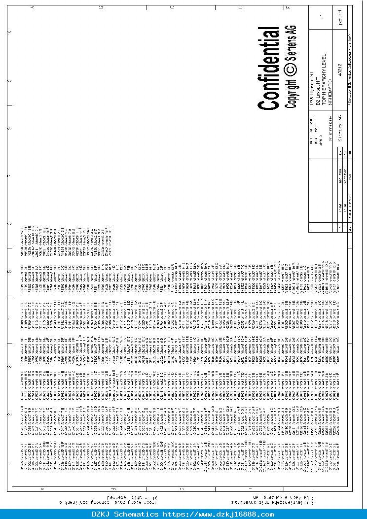 SIEMENS CX65 SCH Service M…