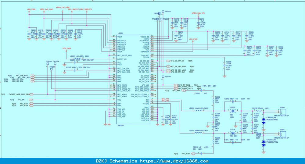 Xiaomi Mi 10 Lite Schematics