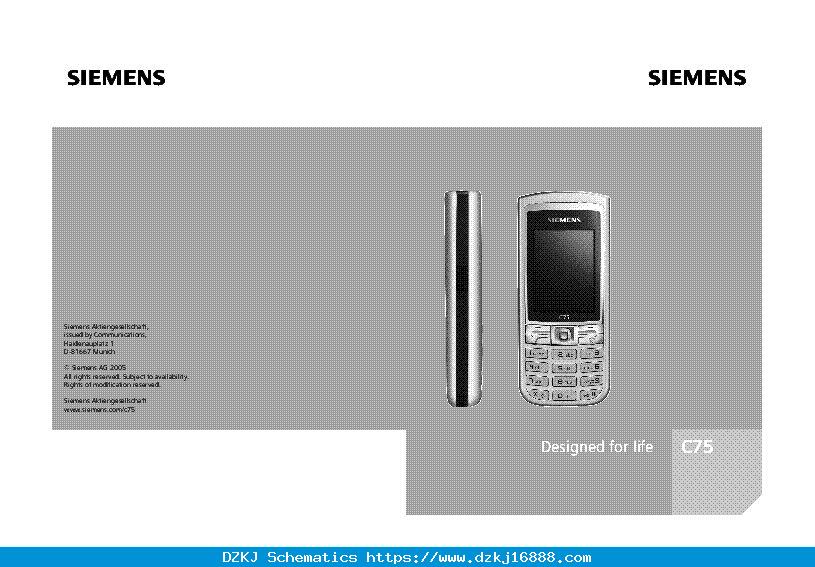 SIEMENS C75 HASZNALATI UTMUTATO Service Manual Downloa…