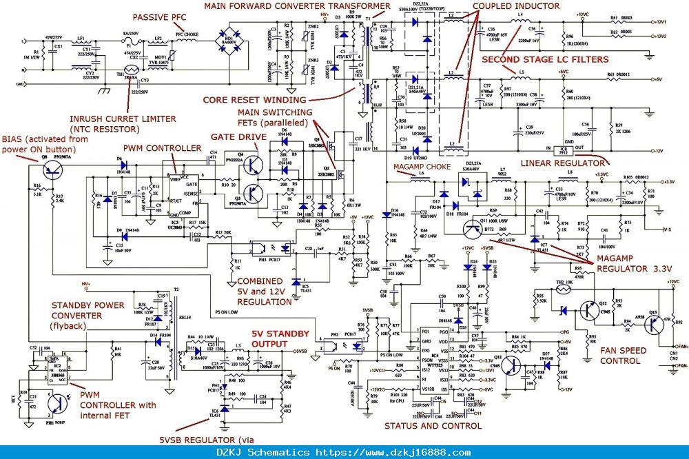Power Schematic Wiring