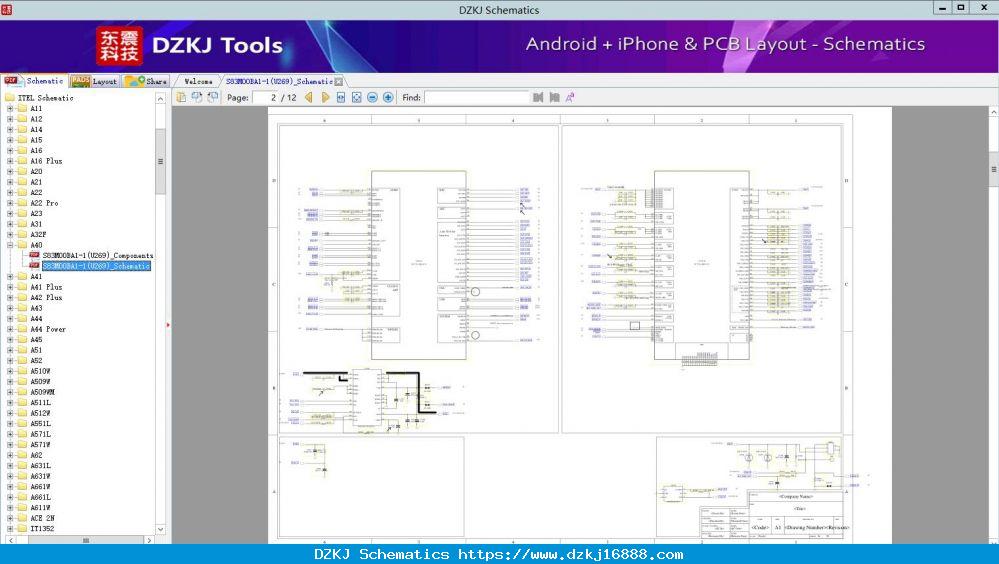 S83M00BA1-1(U269)_Schematic - A40 - ITEL Schematic