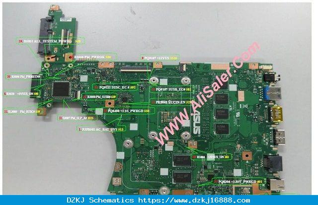 Asus Desktop Motherboard Schematic Diagram