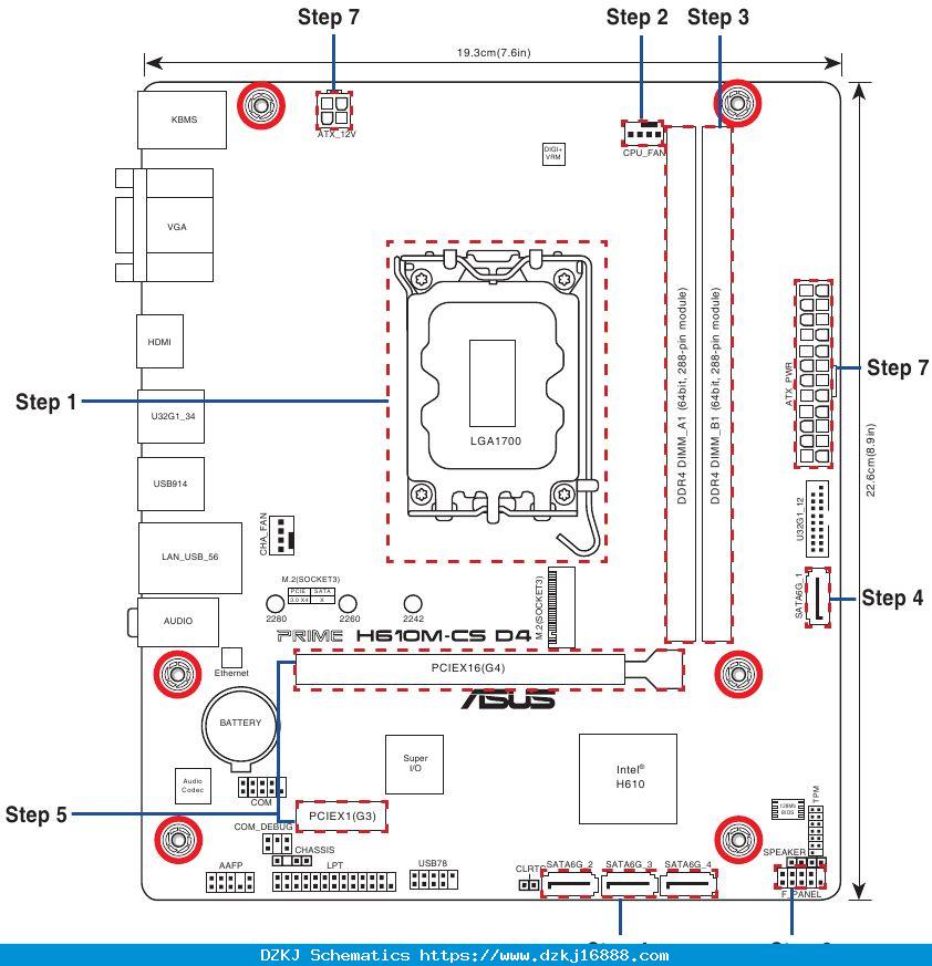 Asus PRIME H610M-CS D4 - Motherboard Quick Start Guide