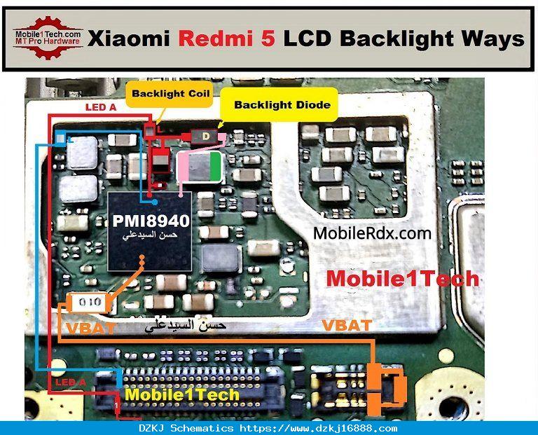 Redmi 5 Plus Schematic