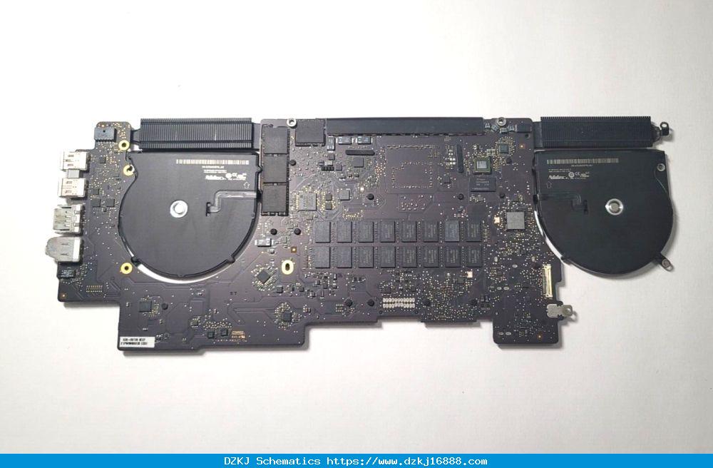 Macbook Pro A1398 Motherboard Connections Diagram Apple Macb