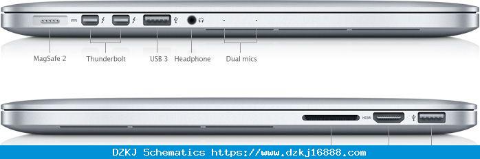 Problem Diktat Transparent A1398 Macbook Pro 2012 Lärm Reagieren Breit
