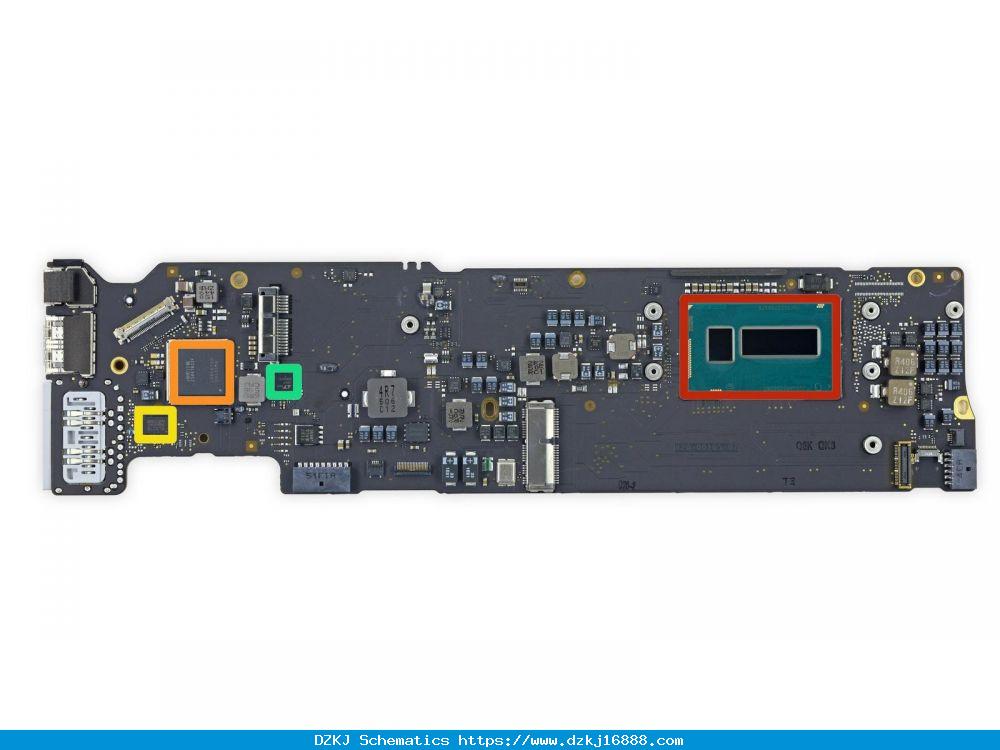 Apple MacBook Air 13-inch A1466 820-00165 Schematic & Boardview ...