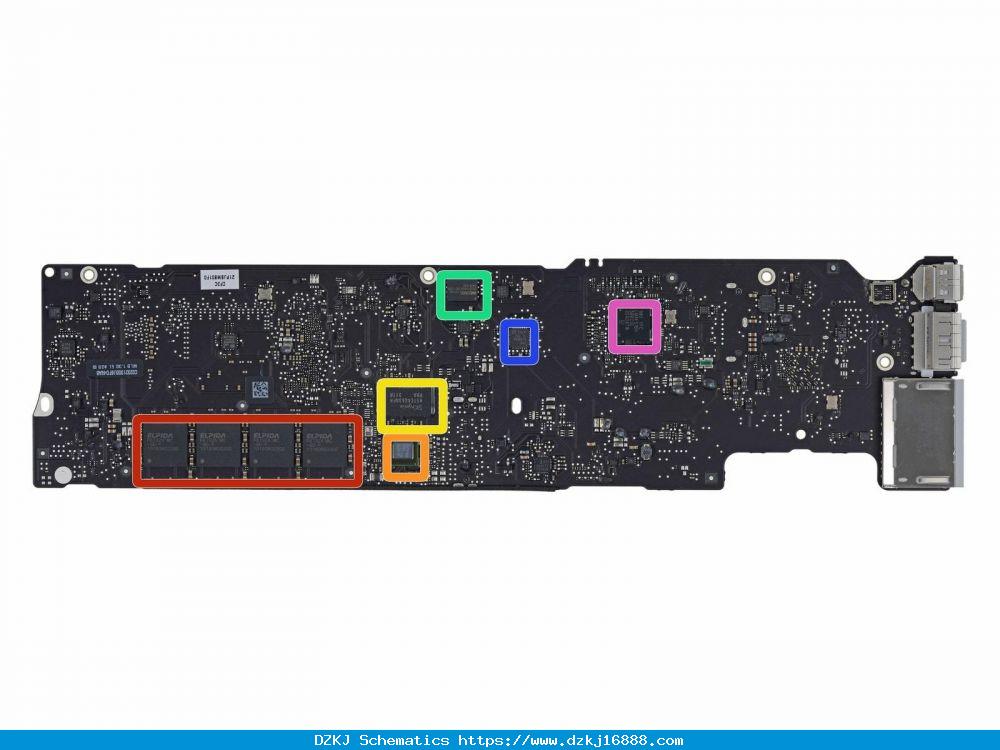 Apple MacBook Air A1466 820-3437 Schematic & Boardview