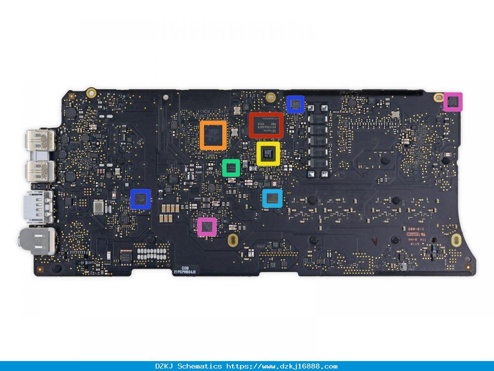 Apple MacBook Pro A1502 X304 820-4924 Schematic & Boardvie…