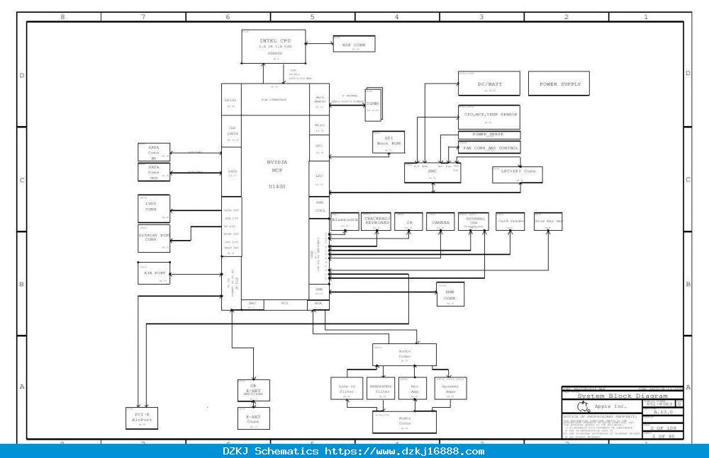 Schematic Boardview Apple MacBook Pro 13 A1278