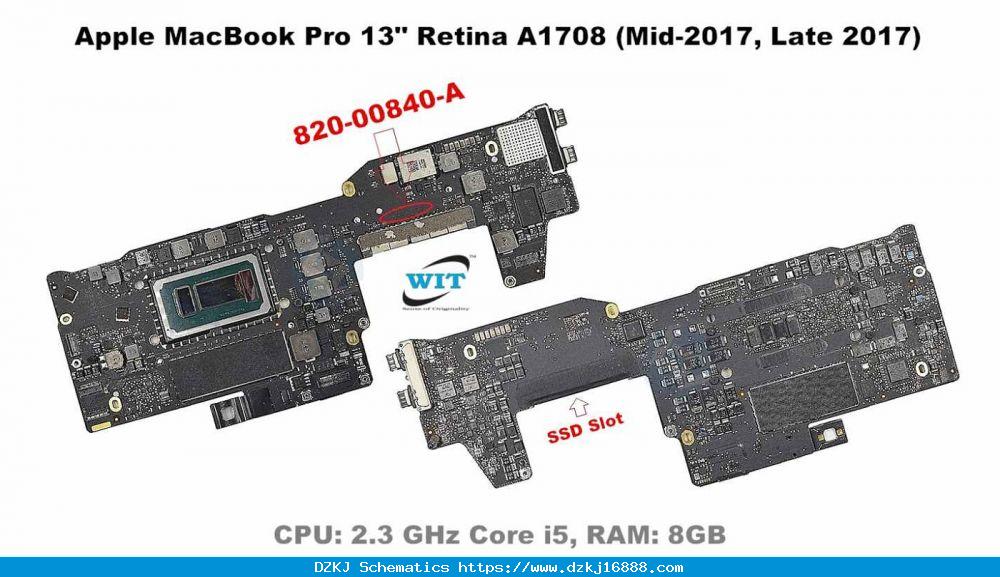 Logic Board For Apple MacBook Pro 13