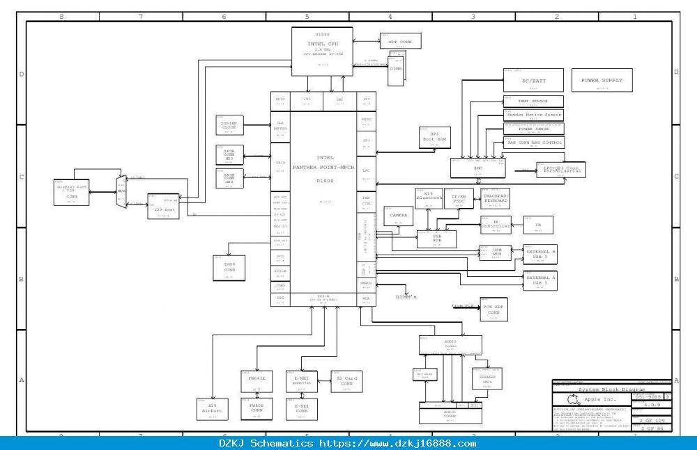 Schematic Boardview Apple MacBook Pro A1278