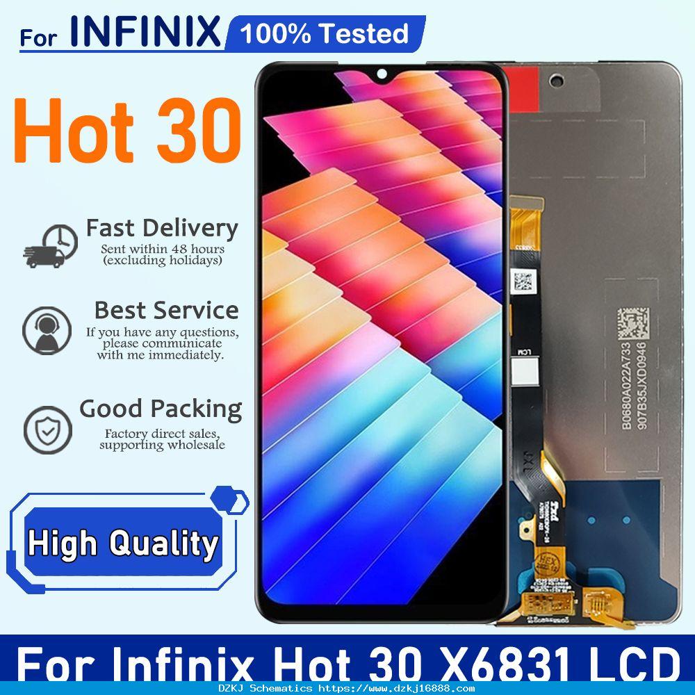 6-78-For-Infinix-Hot-30-X6831-LCD-Display-Scree…