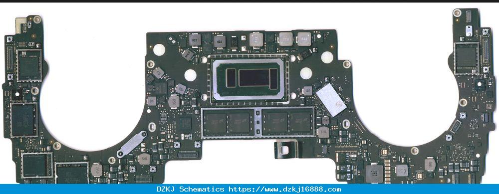 Apple MacBook Pro A1706 Touch Bar 820-00923 Schematic & Boardview ...