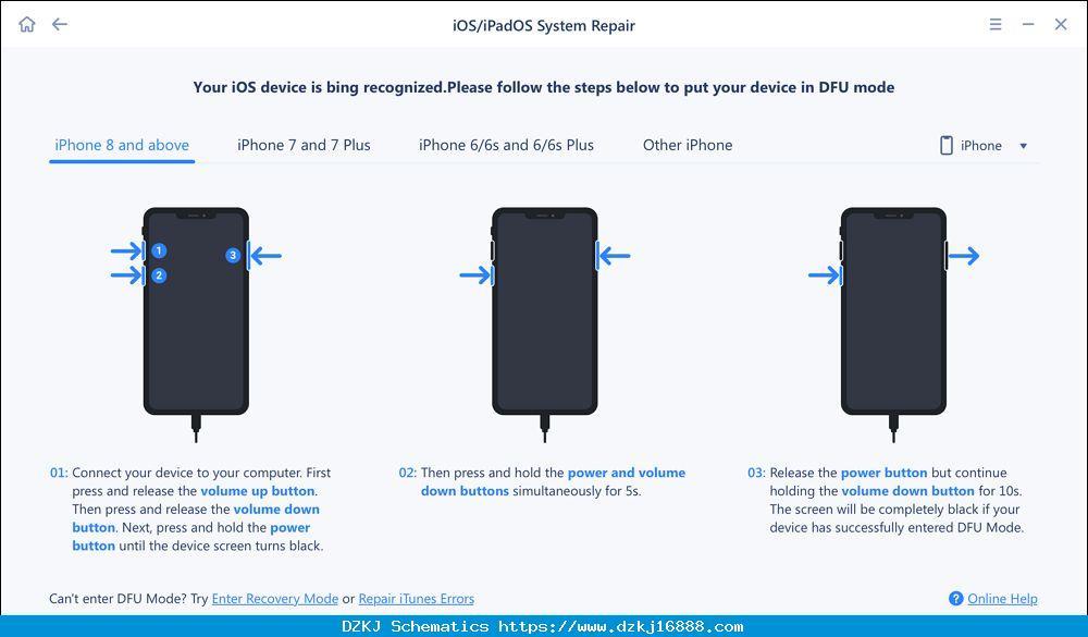 So Versetzen Sie Das IPhone 16 In Den DFU-Modus [Schritt Für Schritt]