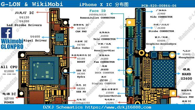 IPhone X Schematic Diagram And Pcb Layout