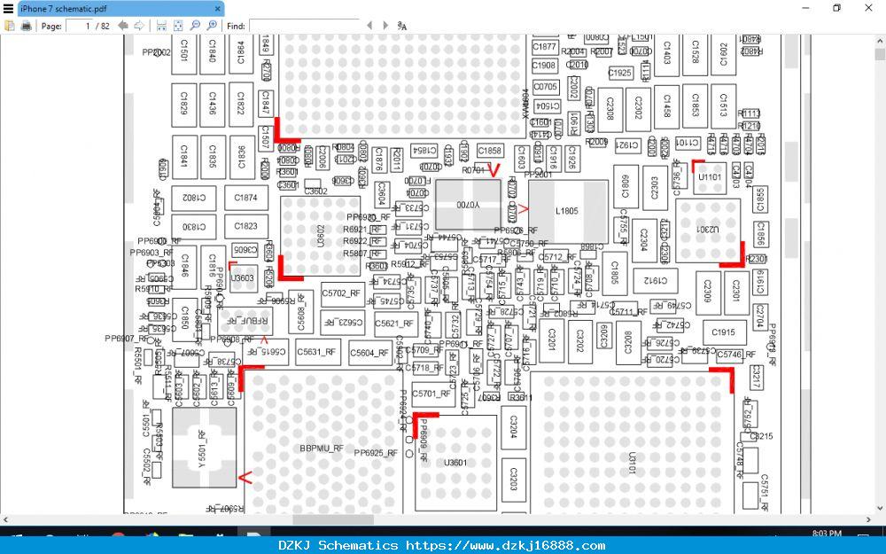 IPhone 7 Schematic Diagram And Pcb Layout IPhone 7 Circuit D