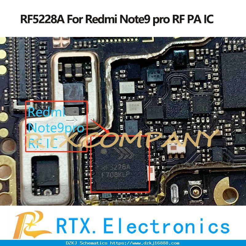 5-50pcs Rf5228a For Redmi Note9pro Note …