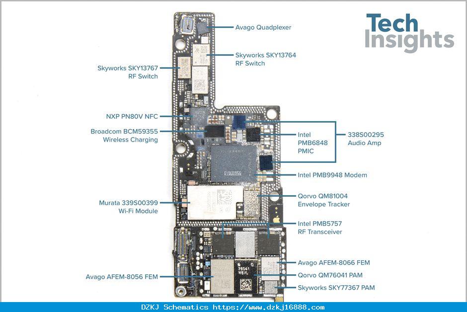 IPhone X Schematic Diagram