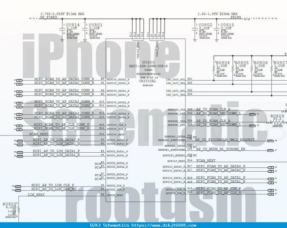 IPhone All Schematics Diagram
