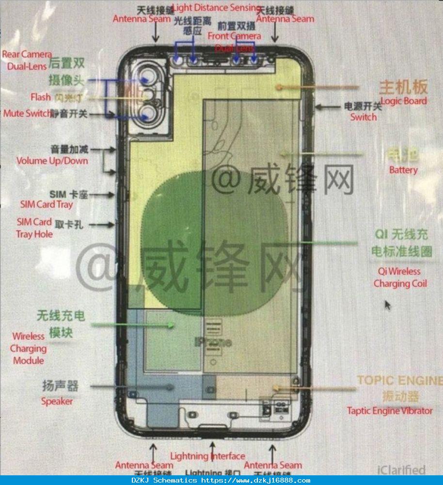 Leaked IPhone 8 Schematic Reveals Du…