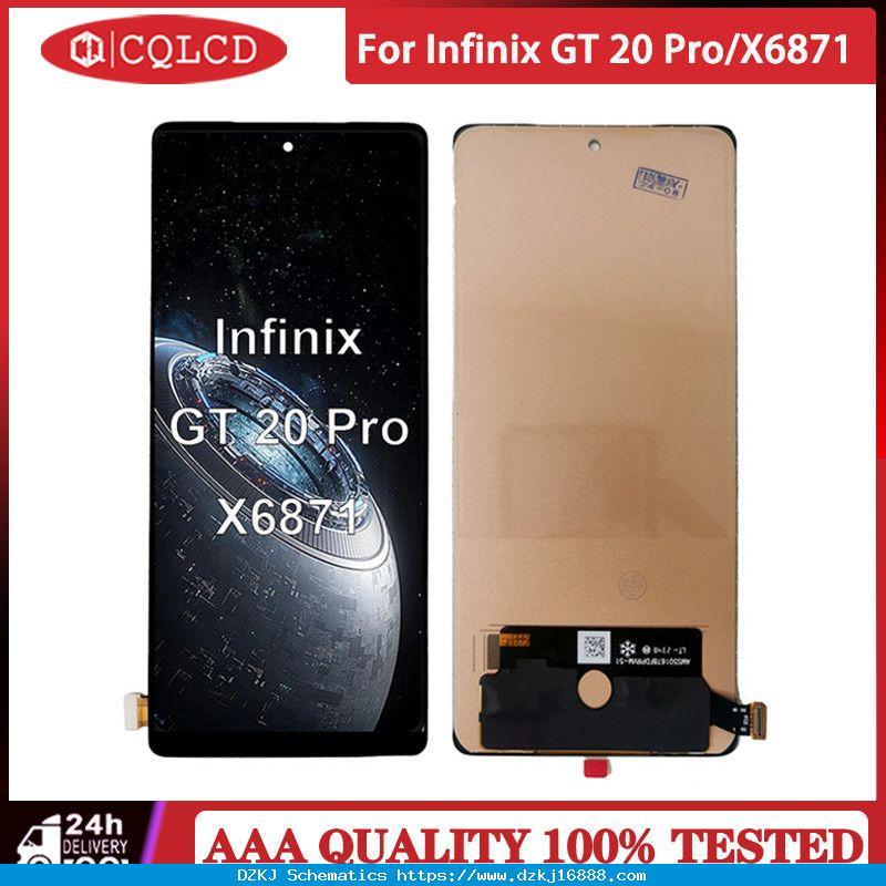 จอแสดงผล LCD สําหรับ Infinix GT 20 Pro X6871 หน้าจอ Tou…