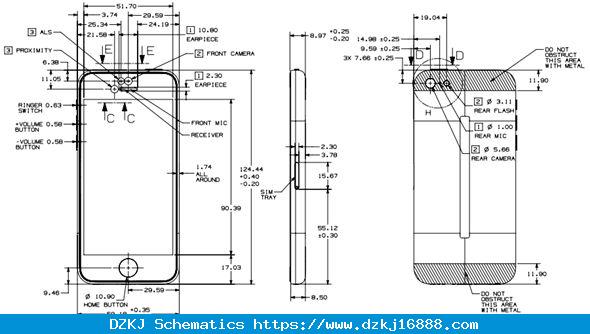IPhone 5s Full Schematic Diagram