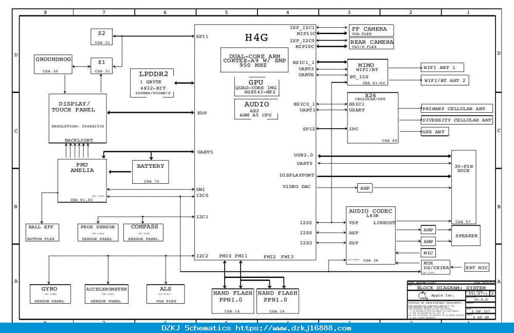 Schematic Boardview Apple IPad 3