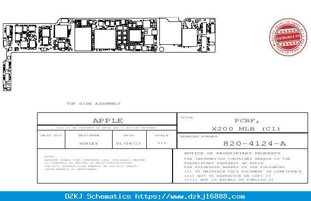 Ipad 2 Schematic Diagram Ipad 4 Full Schematic Diagram