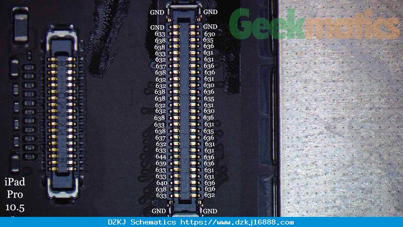 Apple IPad Pro 10.5 All Connectors Impedances