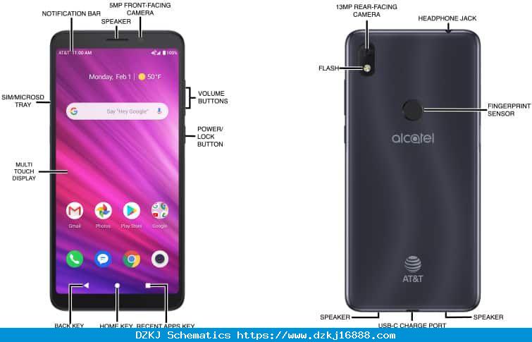 Alcatel AXEL (5004R) Diagram