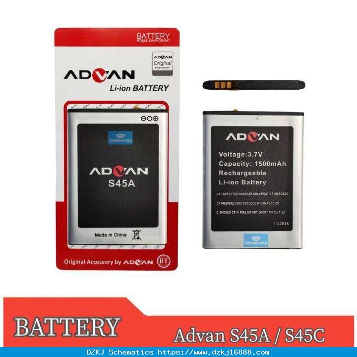 Baterai Battery Advan S45A / S45C Original