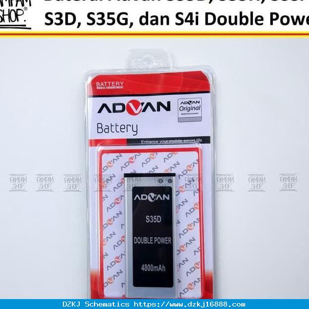 Jual Baterai Advan S35H Double Power