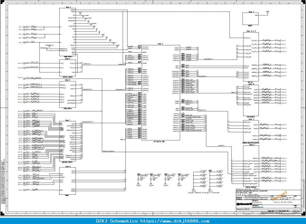 Scania Controller S6 HPI Electrical Diagrams 63D42666XAG