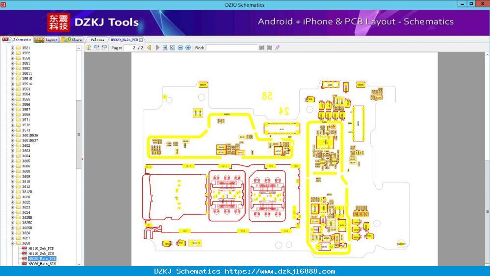 H8029_Main_PCB - X650 - INFINIX Schematic